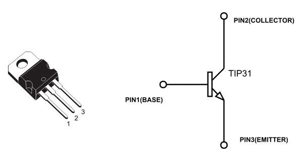 TIP31C Power Transistor Pinout Datasheet And Specification