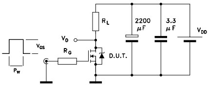 IRF530 MOSFET Datasheet Test Circuit And Pinout