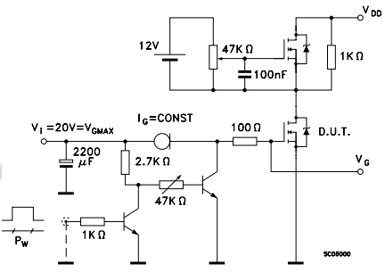 IRF530 MOSFET Datasheet Test Circuit And Pinout