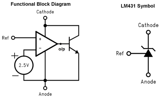 LM431 Shunt Regulator: Circuit, Pinout and Datasheet