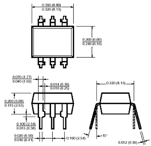 MOC3022 RandomPhase Optoisolator Datasheet, Pinout and Circuit