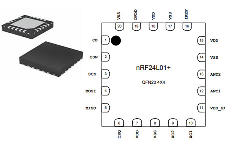 Nrf L P Transceiver Datasheet Pinout And Applications