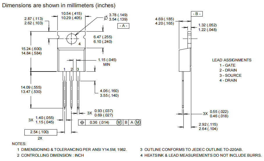 IRF3205 Power MOSFET Pinout Application And Datasheet