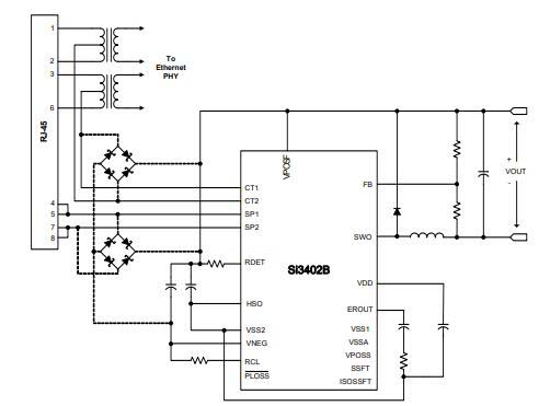 SI3402 Switching Regulator: SI3402 Datasheet, Pinout, Schematic