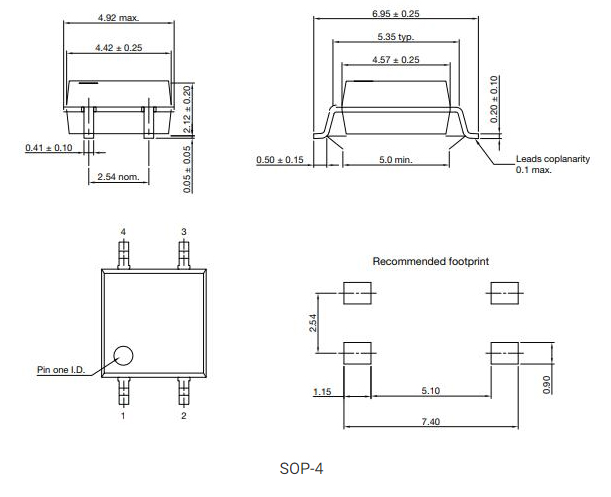 VO1400AEFTR:60v,pinout, datasheet and circuit