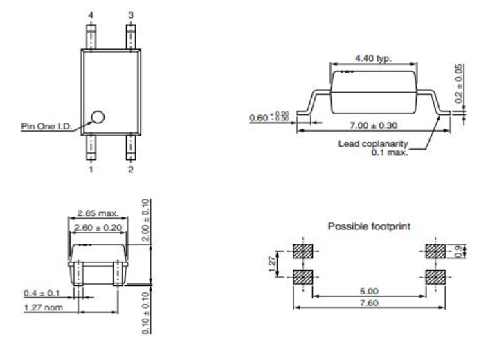 TCMT4600 Input Phototransister: Pinout, Datasheet, and Circuit