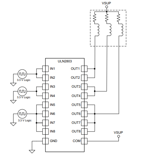 ULN2803ADWR NPN Transistor: Pinout, Datasheet
