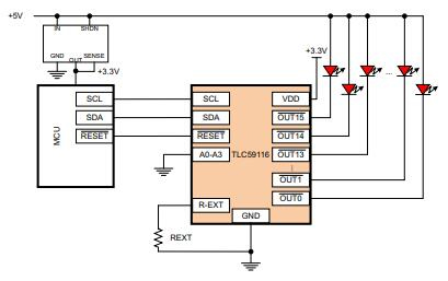 3PCS NEW TLC59116IPWR TI TSSOP28 - Foto 10